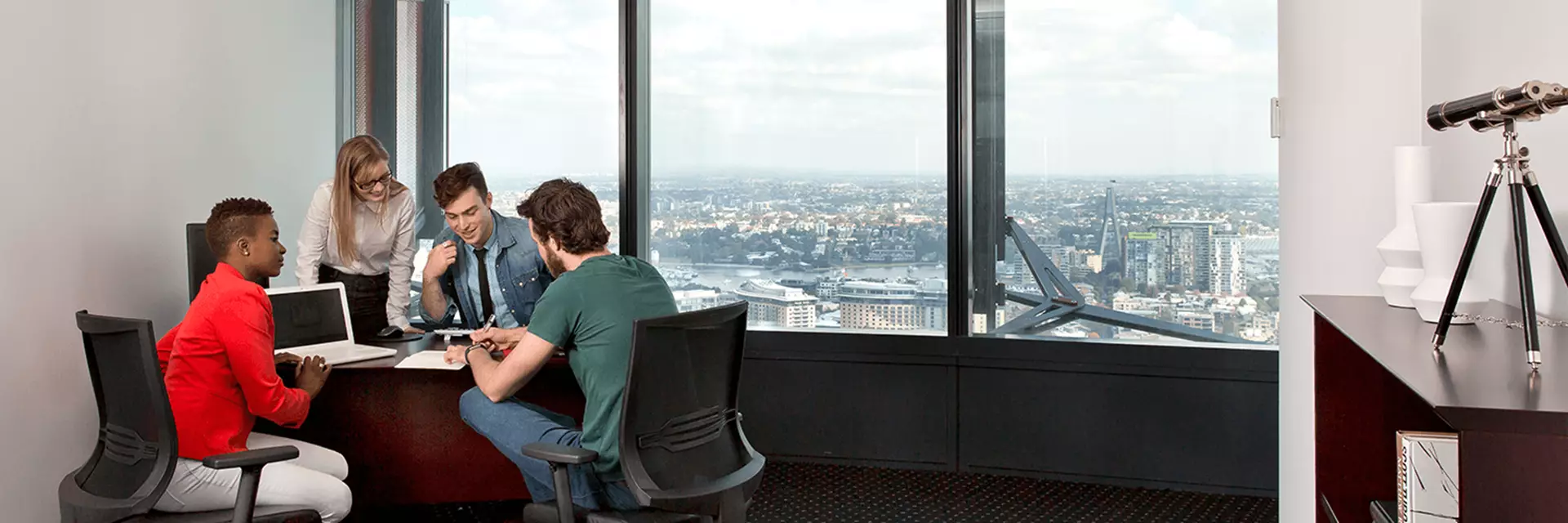 Premium serviced offices