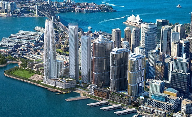 Barangaroo waterfront precinct